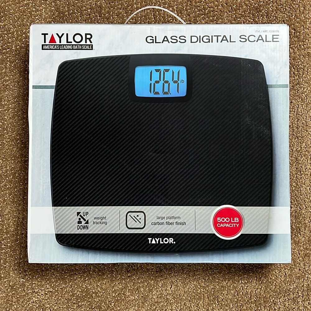 Taylor Weight Tracking With Automatic User Recognition Weight Scale
